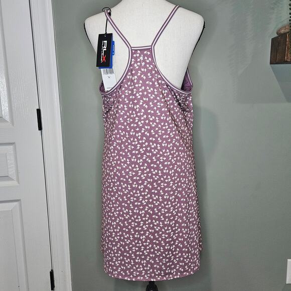 RLX Ralph Lauren Women's XL Printed Racerback Sleeveless Tennis Dress NWT - Picture 12 of 12